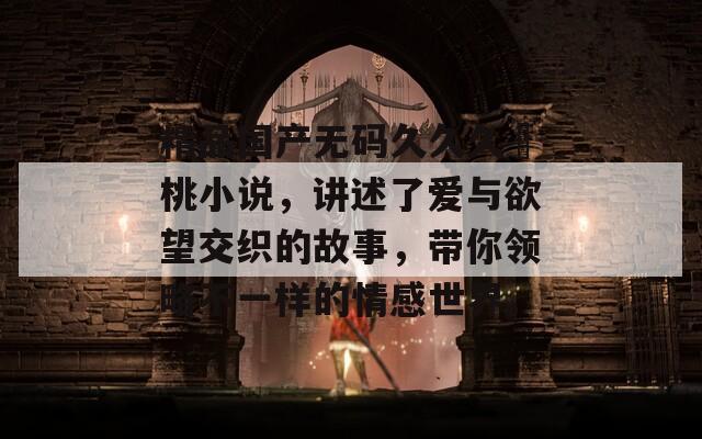 精品国产无码久久久愛桃小说，讲述了爱与欲望交织的故事，带你领略不一样的情感世界。