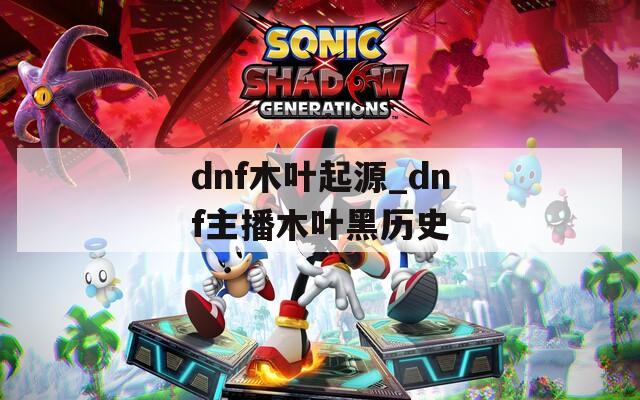dnf木叶起源_dnf主播木叶黑历史