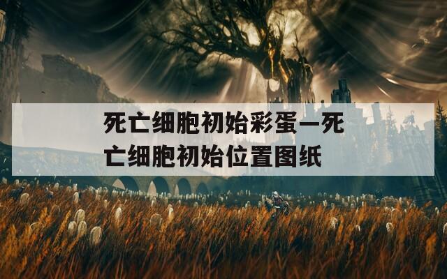 死亡细胞初始彩蛋—死亡细胞初始位置图纸