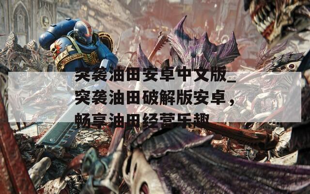 突袭油田安卓中文版_突袭油田破解版安卓，畅享油田经营乐趣