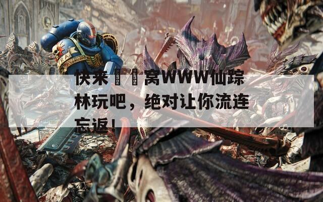 快来妺妺窝WWW仙踪林玩吧，绝对让你流连忘返！